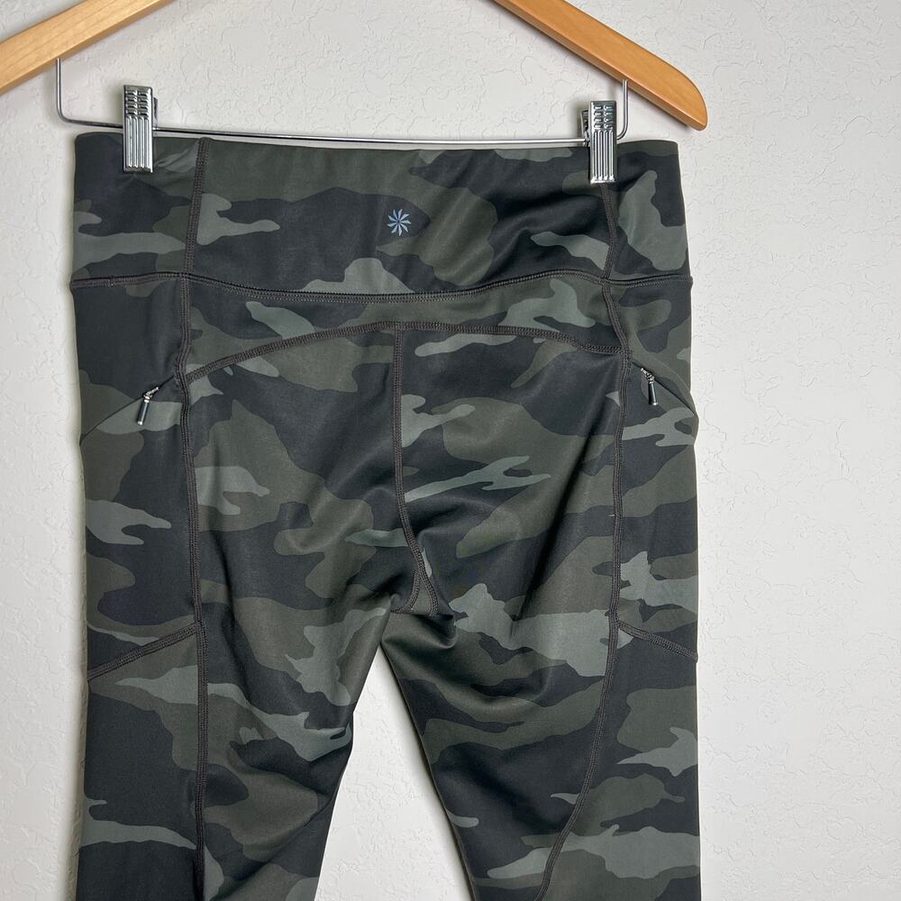 Athleta‎ Women's Camouflage  Leggings with Zip Pockets Size M - Picture 8 of 9